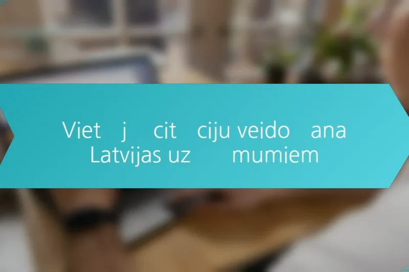 Vietējā citāciju veidošana Latvijas uzņēmumiem